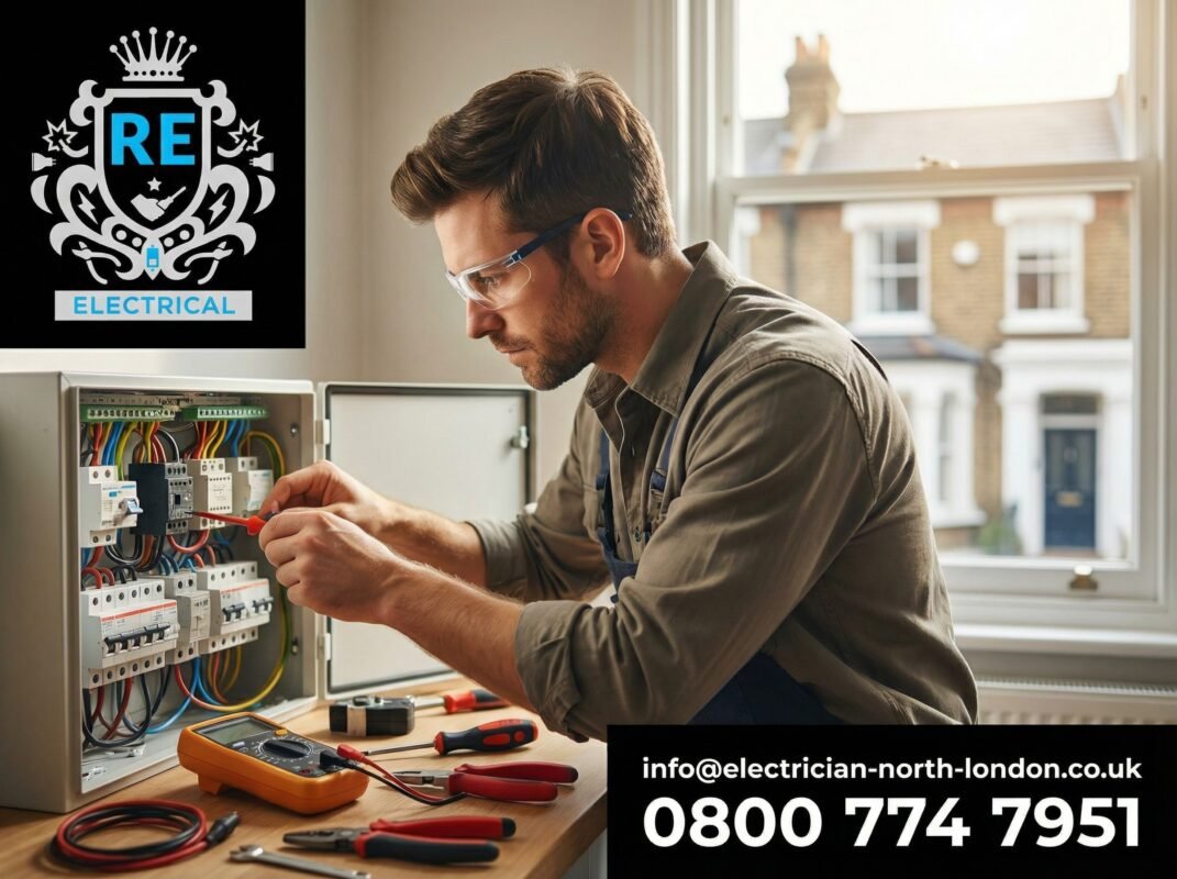Why You Need an Emergency Electrician in North London – 24/7 Service & Fuse Box Repairs You Can Trust Hero Image Concepts