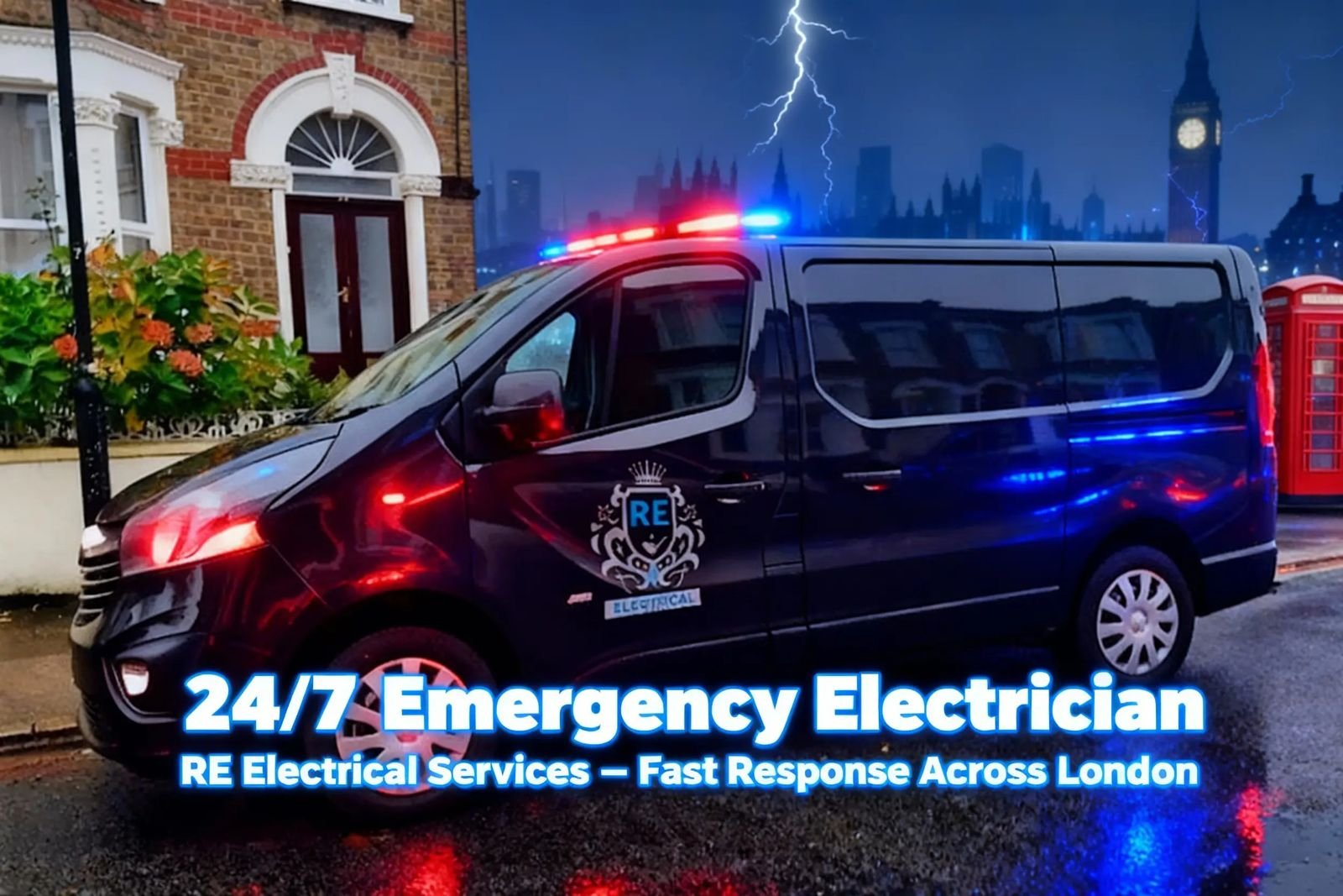 Why You Need an Emergency Electrician in North London – 24/7 Service & Fuse Box Repairs You Can Trust