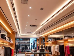 Lighting Installation for Retail Spaces