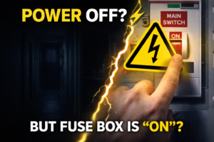 POWER OFF? ⚡BUT FUSE BOX IS "ON"?