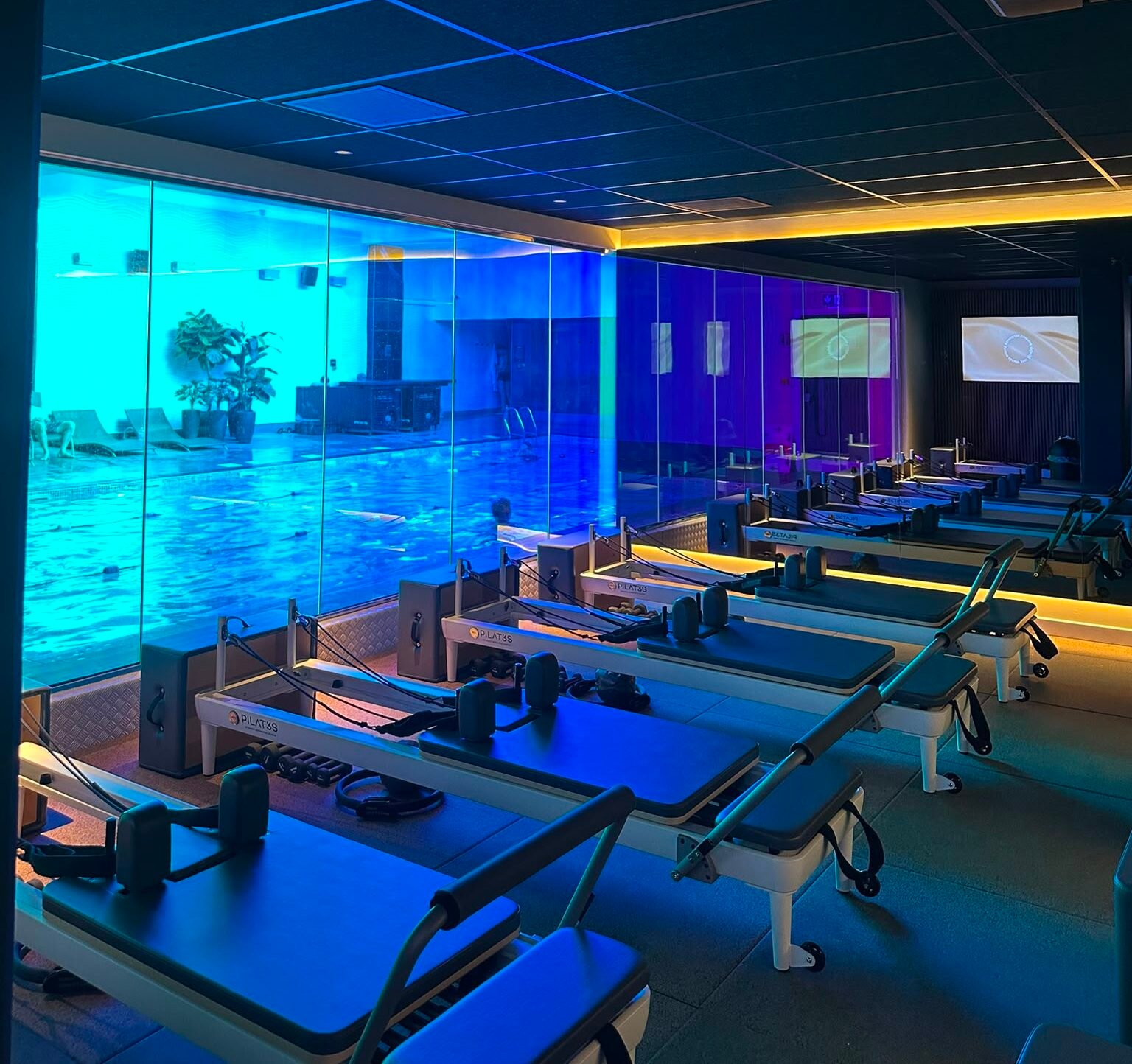 Commercial electrical installation in a London gym