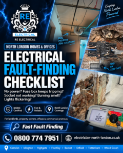 commercial electrician North London